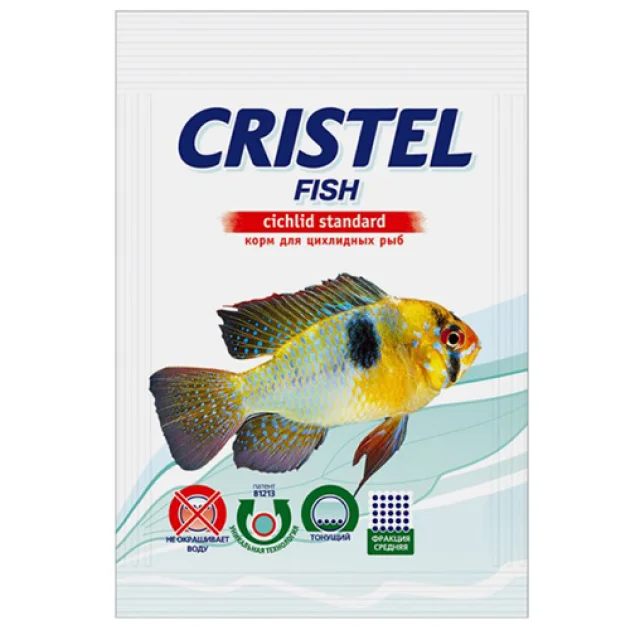 Корм Cichlid standard для цихлидных рыб, 40 г