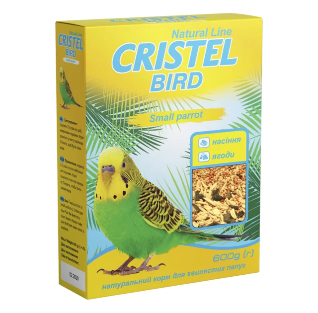 Корм Small parrot "Natural Line" для волнистых попугаев, 600 г