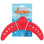Игрушка-бумеранг для собак BronzeDog Boomerang, плавающая, 26×13 см