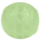 Іграшка-м'ячик для собак BronzeDog Chew Ball, Світлонакопичувальні, 7.5 см