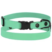 Ошейник BronzeDog Active, для собак и кошек, водоотталкивающий, фастекс пластик, зелёный, 18-28×1 см