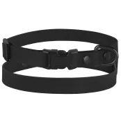Ошейник BronzeDog Active, для собак и кошек, водоотталкивающий, фастекс пластик, чёрный, 18-28×1 см