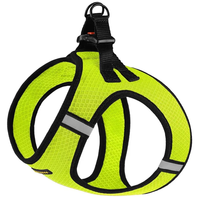 Шлея BronzeDog Mesh Vest для собак, сетчатый нейлон, лимонный, 42-47 см