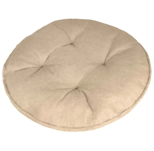 Будиночок BronzeDog для котів і собак, бежевий, 45×45×40 см