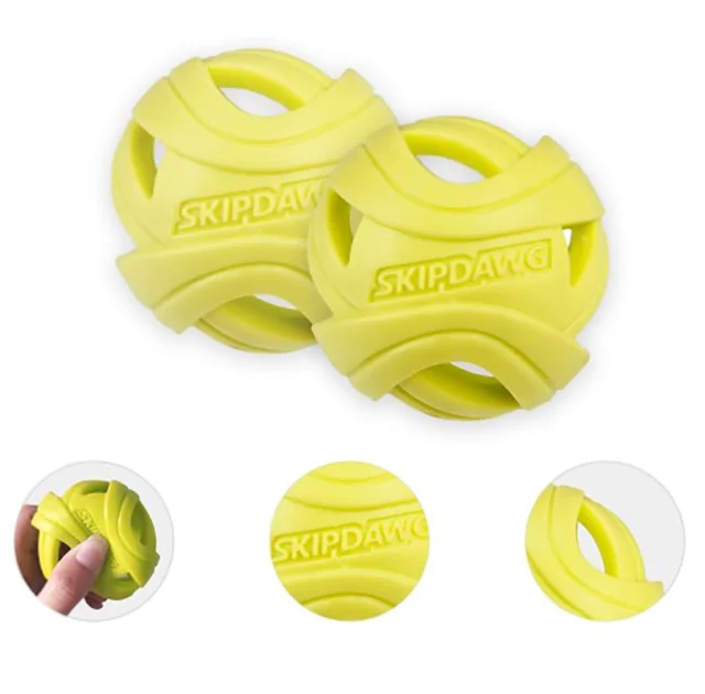 Набор мячей для собак BronzeDog Skipdawg TPR Breezy ball, для облегчения дыхания, 2 штуки по 7 см