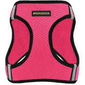 Шлея BronzeDog Mesh Vest для собак, сітчастий нейлон, рожевий, 42-47 см