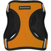 Шлея BronzeDog Sport Vest для собак из нейлона, неопрена и 3D сетки, оранжевый, 43-53 см