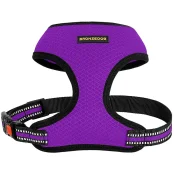 Шлея BronzeDog Mesh для собак мелких пород, сетчатый нейлон, фиолетовый, 35-38 см