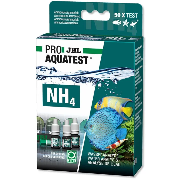 Тест JBL ProAquaTest NH4 на аммоний и аммиак, для пресноводных/морских аквариумов и прудов