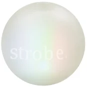 Іграшка для собак Planet Dog Strobe Ball світний м'яч, білий, 7 см
