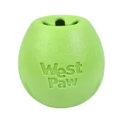 Игрушка для собак West Paw Rumbl Jungle Green, для лакомств, зелёная, 10 см