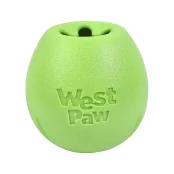 Игрушка для собак West Paw Rumbl Small Jungle Green, для лакомств, зелёная, 8 см