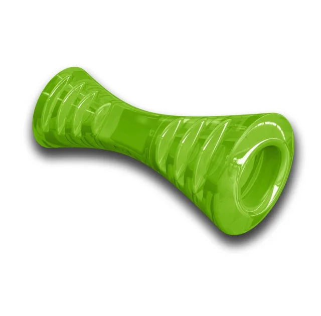 Игрушка Bionic Opaque Stick гантель большая, для собак 14-27 кг, зелёная, 24.5×6.9×5.6 см