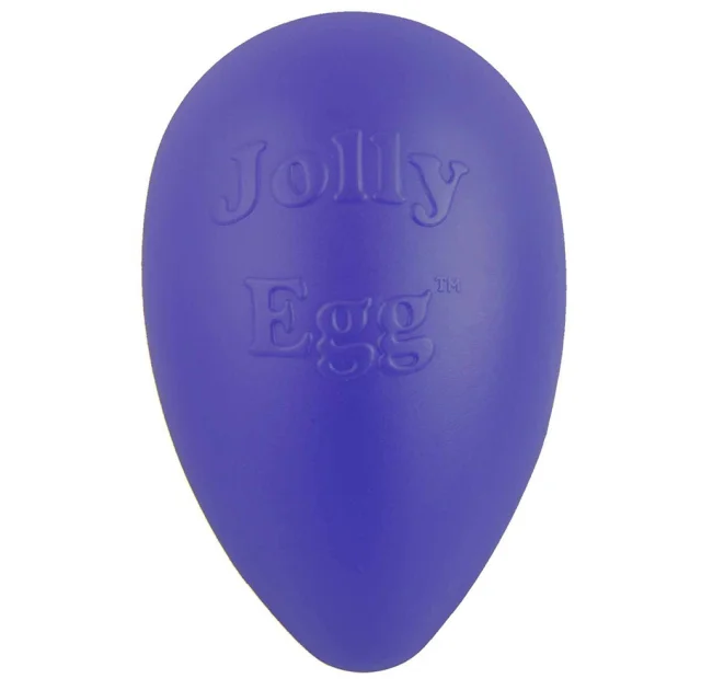 Игрушка Jolly Pets Egg Яйцо для собак до 18 кг, твердая, фиолетовая, 20×11 см