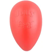 Игрушка Jolly Pets Egg Яйцо для собак до 18 кг, твердая, красная, 20×11 см