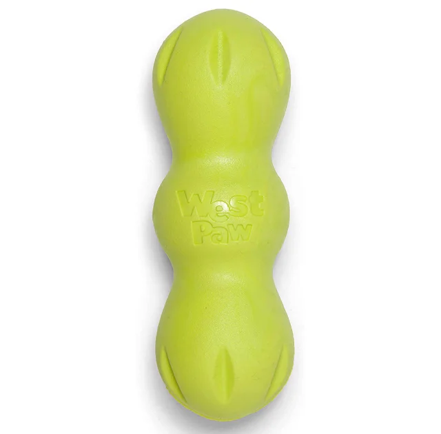 Іграшка West Paw Rumpus Medium Tangerine для собак, 13 см, мала, зелена