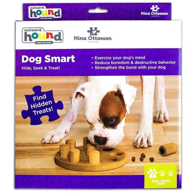 Інтерактивна іграшка для собак Nina Ottoson Dog Smart Composite, 23×6 см