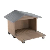 Дерев'яна будка Ferplast Canada 2 для собак, 78x57x65 см