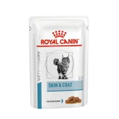 Вологий корм Royal Canin Skin & Coat при дерматозе і випаданні шерсті у котів, 85 г