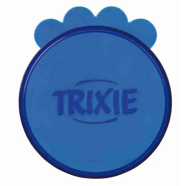 Пластиковая крышка Trixie для собак, для консервной банки, 2 крышки, силикон, 10.6 см