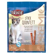 Лакомство Trixie Quadro-Sticks палочки с ягнёнком и птицей, для кошек, 5 шт, 25 г