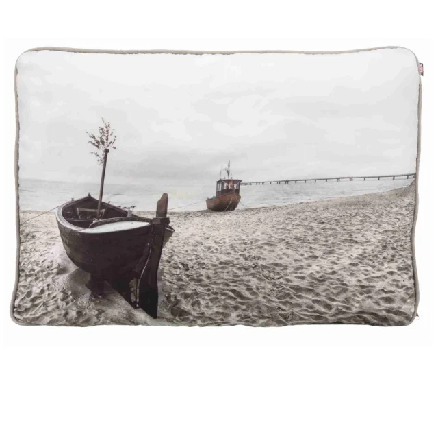 Пляжная подушка Trixie Beach для собак, серо-коричневый, 80×60 см