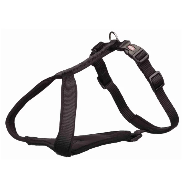 Шлея Trixie Premium Y-Harness для собак, 95-120 см, 25 мм, розмір XL-XXL, чорний