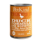 Консерва PetKind Duck Formula для собак, с уткой, 369 г