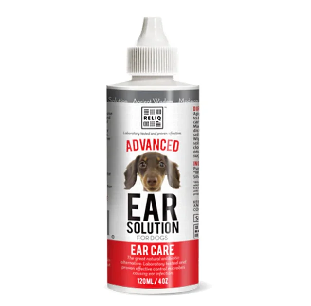 Лосьон для ушей RELIQ Ear Solution, для собак, 120 мл