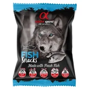 Напіввологі ласощі для собак Alpha Spirit DOG Snacks Fish, кубики з рибою, 50 г