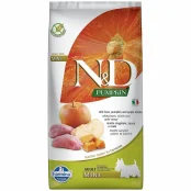 Беззерновий сухий корм Farmina N&D, для собак дрібних порід, кабан з гарбузом і яблуком, 7 кг