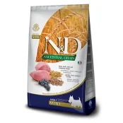 Низькозерновий сухий корм Farmina N&D, для собак дрібних порід, ягня з чорницею, 7 кг