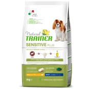 Корм Natural Trainer Dog Sensitive Plus для дорослих собак малих порід, монопротеіновий, з кониною, 2 кг
