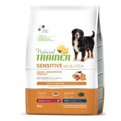Корм Natural Trainer Dog Sensitive для взрослых собак средних и крупных пород, с лососем, 3 кг