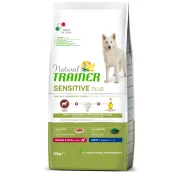 Корм Natural Trainer Dog Sensitive для взрослых собак средних и крупных пород, с кониной, 12 кг