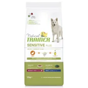 Корм Natural Trainer Dog Sensitive Plus Adult MM для дорослих собак середніх та великих порід, з кроликом, 12 кг