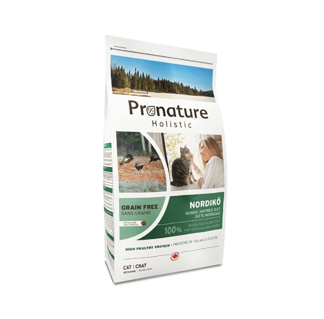 Корм Pronature Holistic Nordikо для котів, беззерновий холістік, індичка з ягодами, 340 г