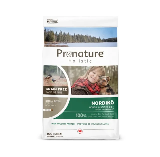 Корм Pronature Holistic Nordikо для собак міні і малих порід, беззерновий холістік, індичка з ягодами, 6 кг