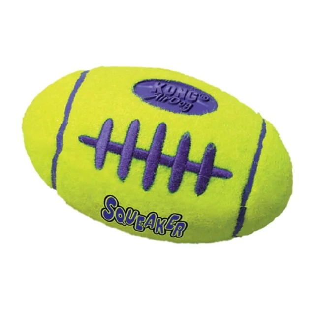Игрушка KONG AirDog Squeaker Football воздушный футбольный мяч, M