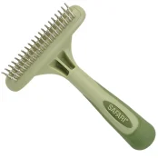 Дворядні граблі Safari Dog Rotating Pin Double Row Undercoat Rake для підшерстя собак