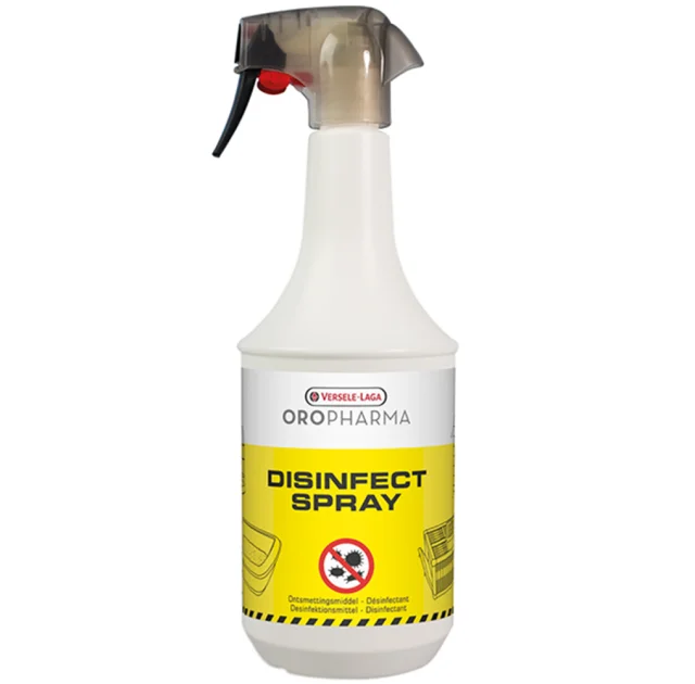 Дезинфицирующий спрей Oropharma Disinfect Spray для всех животных, бактерицид, фунгицид, вирулицид, 1 л