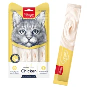 Ласощі Wanpy Creamy Lickable Treats Chicken з куркою, вітамінами і таурином, для котів, 5×14 г