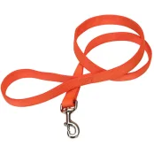 Поводок Coastal for Hunting Dogs для собак, светоотражающий, двухслойный, оранжевый, 180×2.5 см