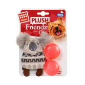 Іграшка Gigwi Plush коала з пищалкою, для собак, текстиль, 10 см