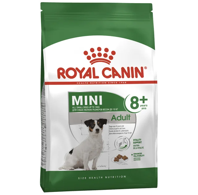 Сухий корм Royal Canin Mini Adult 8+ для собак малих порід старше 8 років, 4 кг