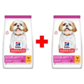Сухий корм Hill's Science  Plan Mature Adult Small & Mini для собак, з куркою, 300 + 300 г
