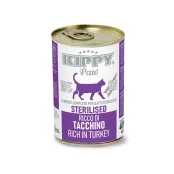 Консерви Kippy Pate Turkey Sterilised для стерилізованих котів, паштет з індичкою, 400 г