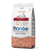 Сухий корм Monge Dog Mini Adult, для собак малих порід, лосось та рис, 800 г