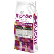 Сухий корм Monge Cat Be Wild Gr.Free для котів великих порід з 2-х місяців, з м'ясом буйвола, 10 кг