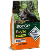 Сухий беззерновий корм Monge Dog Be Wild Gr.Free Puppy & Junior для цуценят, з качкою, 2.5 кг